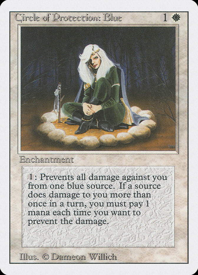 Circle of Protection Blue  (Revised Edition)  | Good Games Adelaide SA