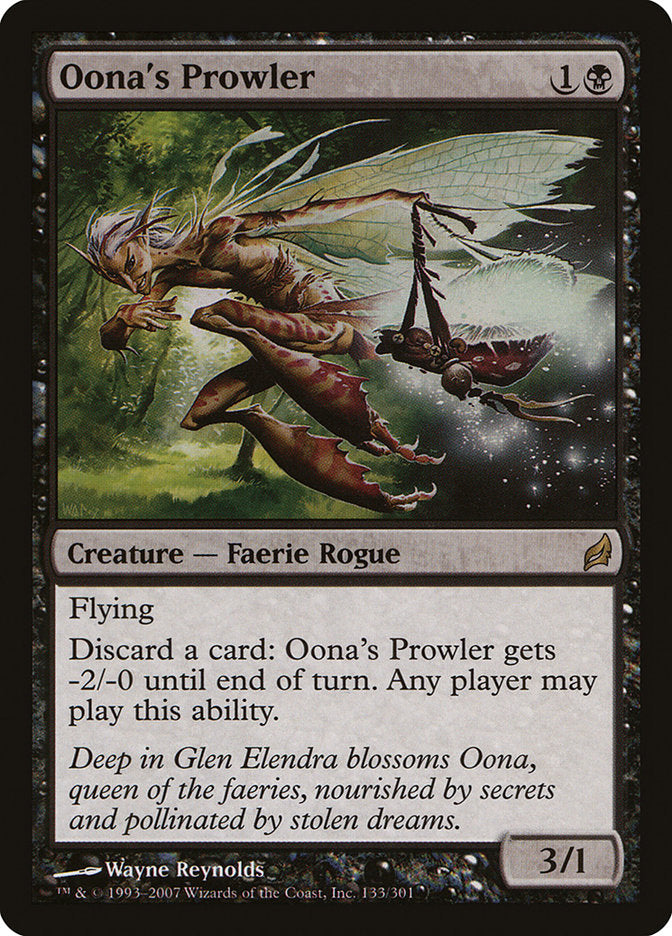 Oona's Prowler 133 (Lorwyn)  - Foil | Good Games Adelaide SA