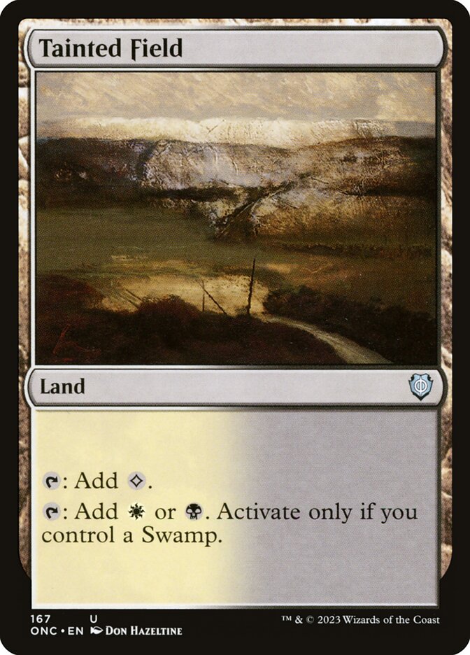 Tainted Field 167 (Commander: Phyrexia: All Will Be One)  | Good Games Adelaide SA