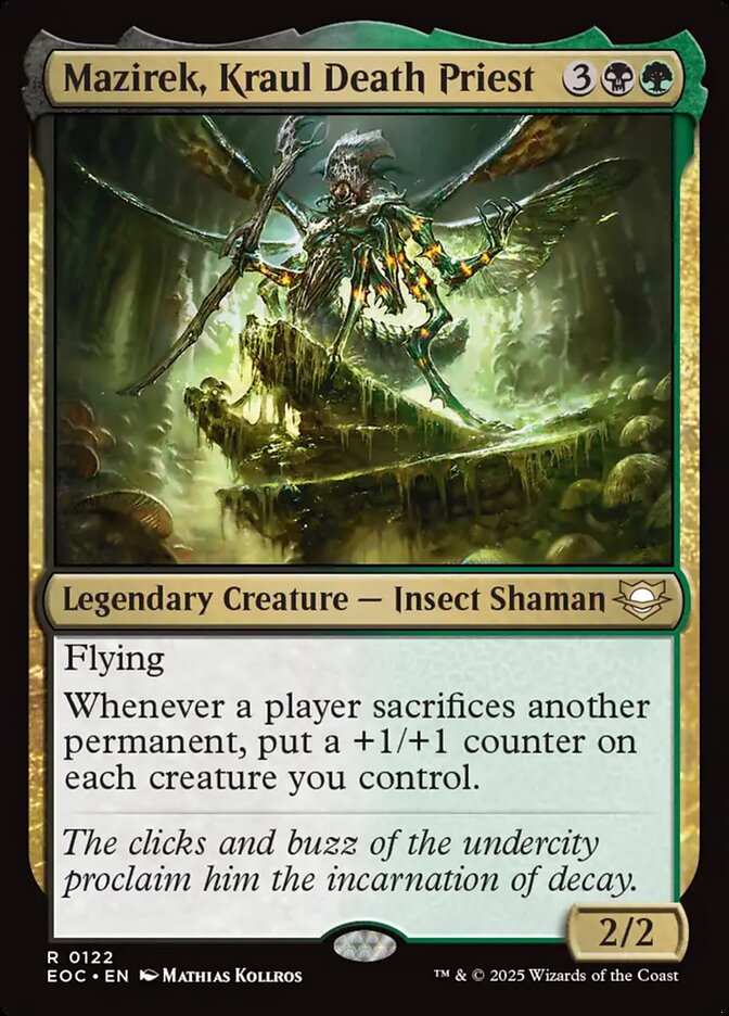 Mazirek, Kraul Death Priest 122 (Commander: Edge of Eternities)  | Good Games Adelaide SA