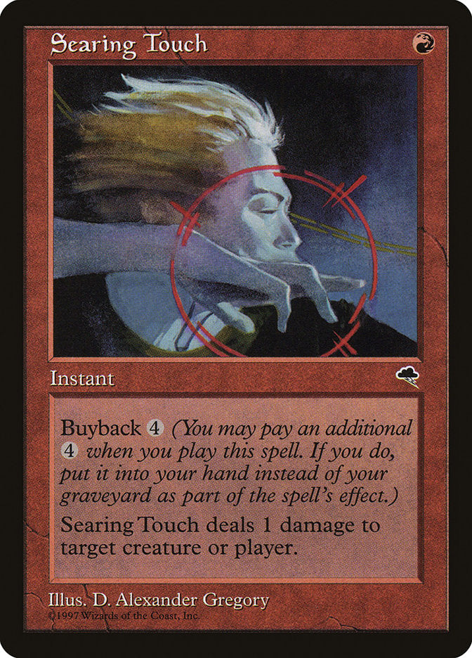 Searing Touch 201/350 (Tempest)  | Good Games Adelaide SA