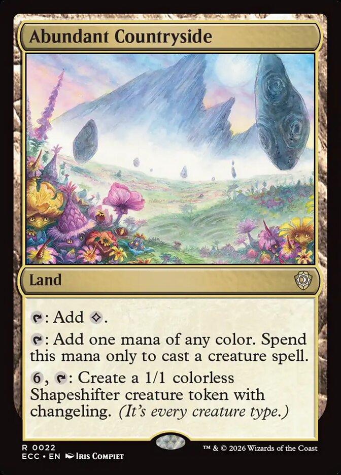 Abundant Countryside 22 (Commander: Lorwyn Eclipsed)  | Good Games Adelaide SA