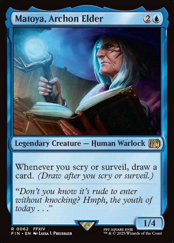 Matoya, Archon Elder 62 (FINAL FANTASY)  - Foil | Good Games Adelaide SA