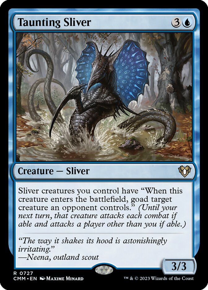 Taunting Sliver 727 (Commander Masters)  | Good Games Adelaide SA