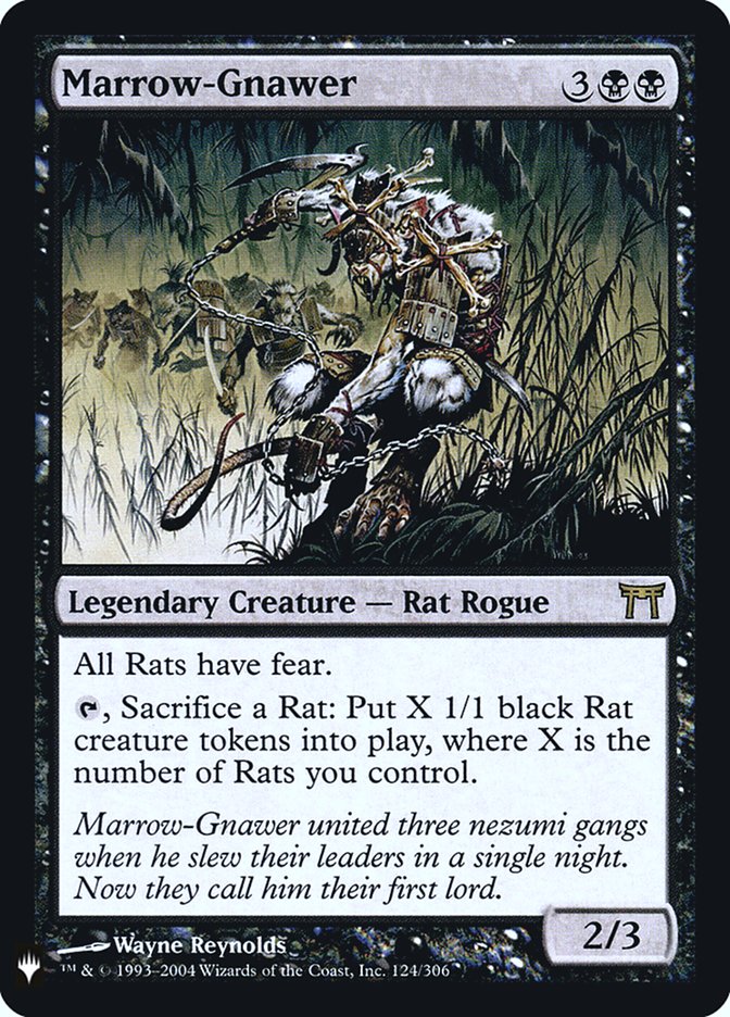 Marrow Gnawer 124 (The List Reprints)  - Foil | Good Games Adelaide SA