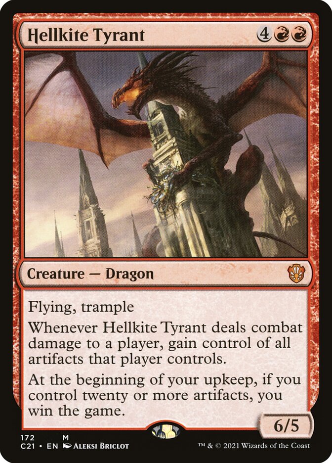 Hellkite Tyrant 172 (Commander 2021)  | Good Games Adelaide SA