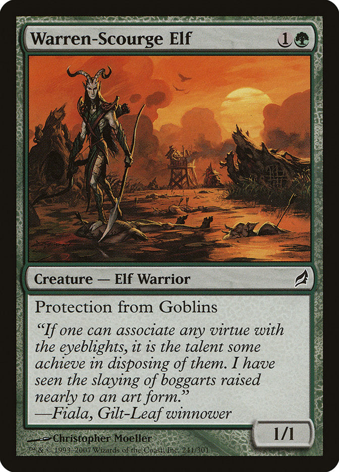 Warren-Scourge Elf 241 (Lorwyn)  | Good Games Adelaide SA