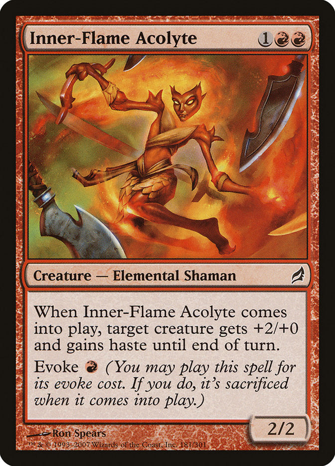 Inner-Flame Acolyte 181 (Lorwyn)  - Foil | Good Games Adelaide SA