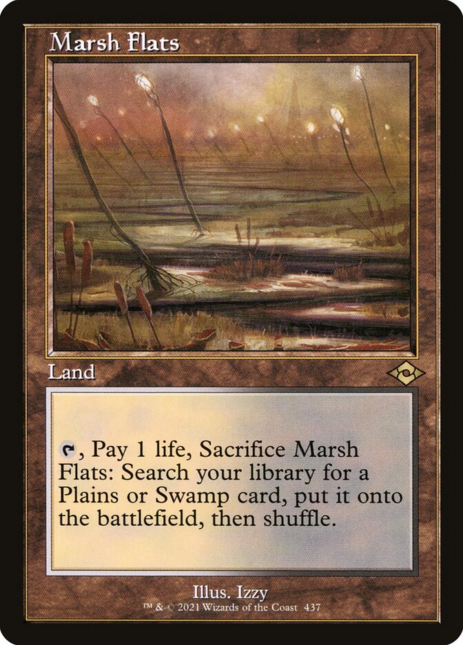 Marsh Flats Retro Frame 437 (Modern Horizons 2)  - Foil | Good Games Adelaide SA