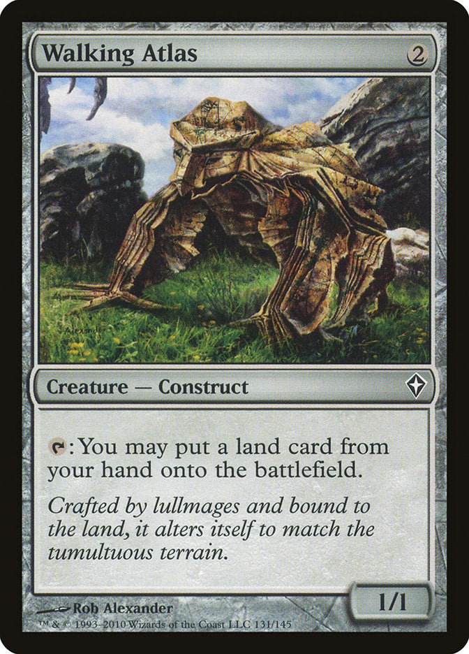 Walking Atlas 131 (Worldwake)  - Foil | Good Games Adelaide SA