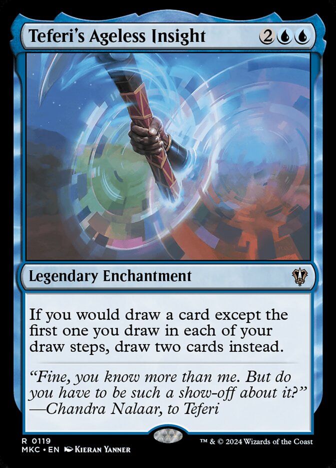 Teferi's Ageless Insight 119 (Commander: Murders at Karlov Manor)  | Good Games Adelaide SA
