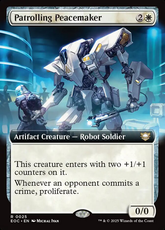 Patrolling Peacemaker 25 (Commander: Edge of Eternities)  | Good Games Adelaide SA