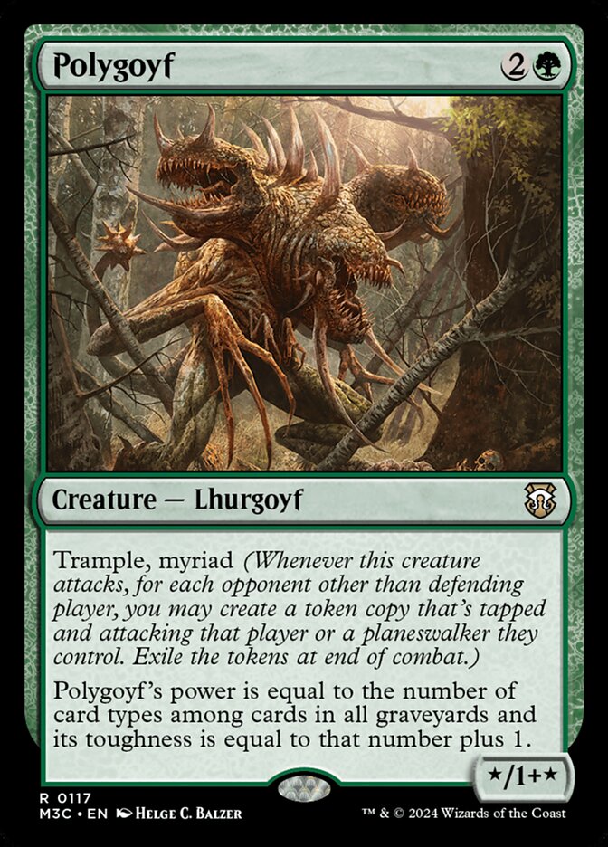 Polygoyf 117 (Commander: Modern Horizons 3)  | Good Games Adelaide SA