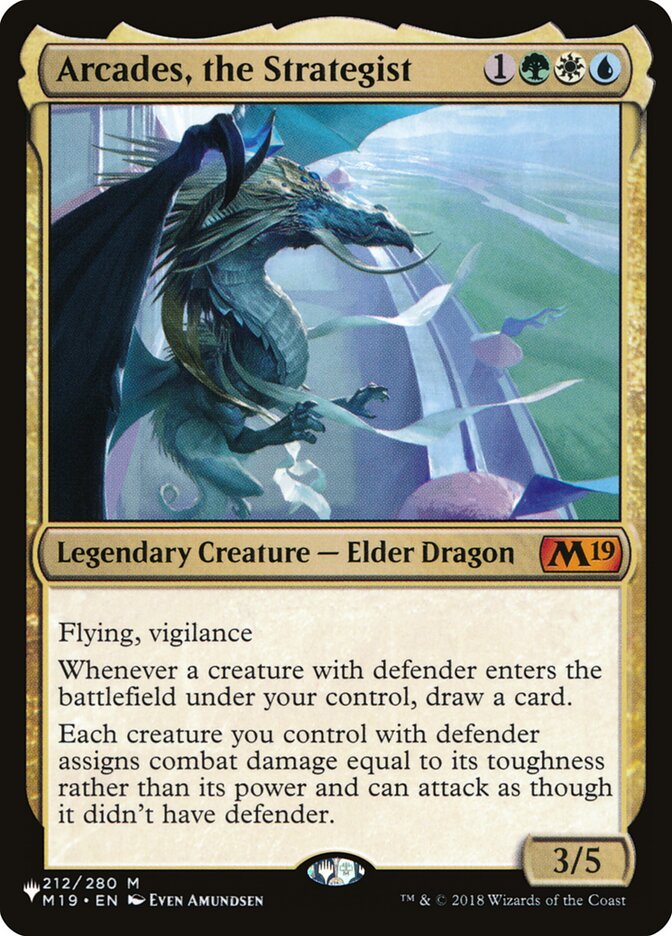Arcades the Strategist 212/280 (The List Reprints)  | Good Games Adelaide SA