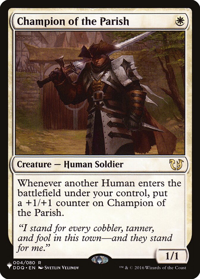 Champion of the Parish 4 (The List Reprints)  | Good Games Adelaide SA