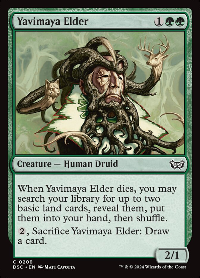 Yavimaya Elder 208 (Commander: Duskmourn: House of Horror)  | Good Games Adelaide SA