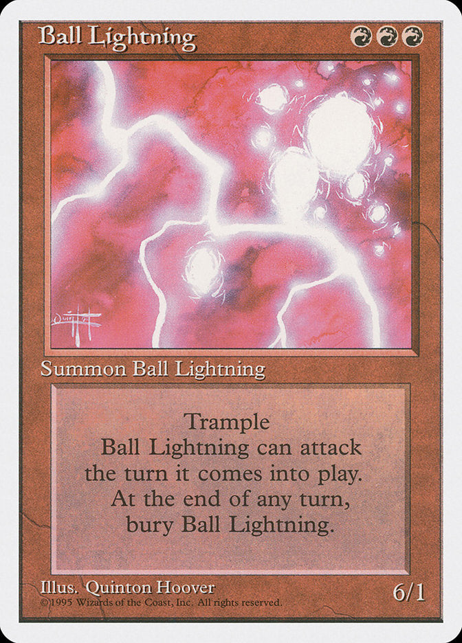 Ball Lightning  (Fourth Edition)  | Good Games Adelaide SA