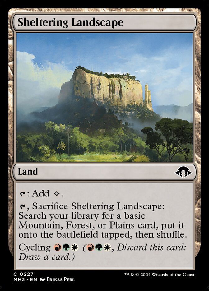Sheltering Landscape 227 (Modern Horizons 3)  | Good Games Adelaide SA