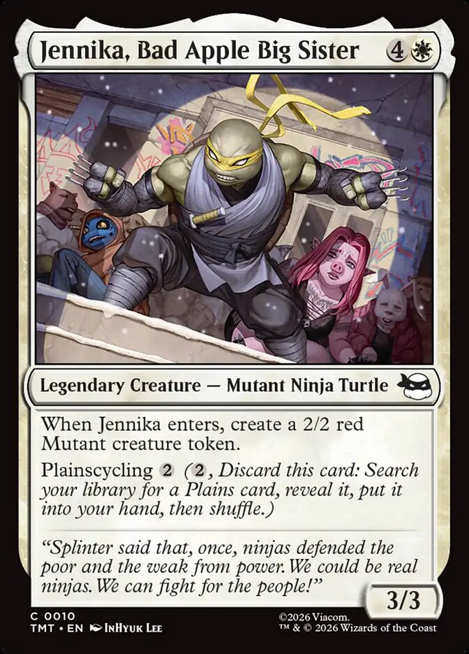 Jennika, Bad Apple Big Sister 10 (Teenage Mutant Ninja Turtles)  - Foil | Good Games Adelaide SA