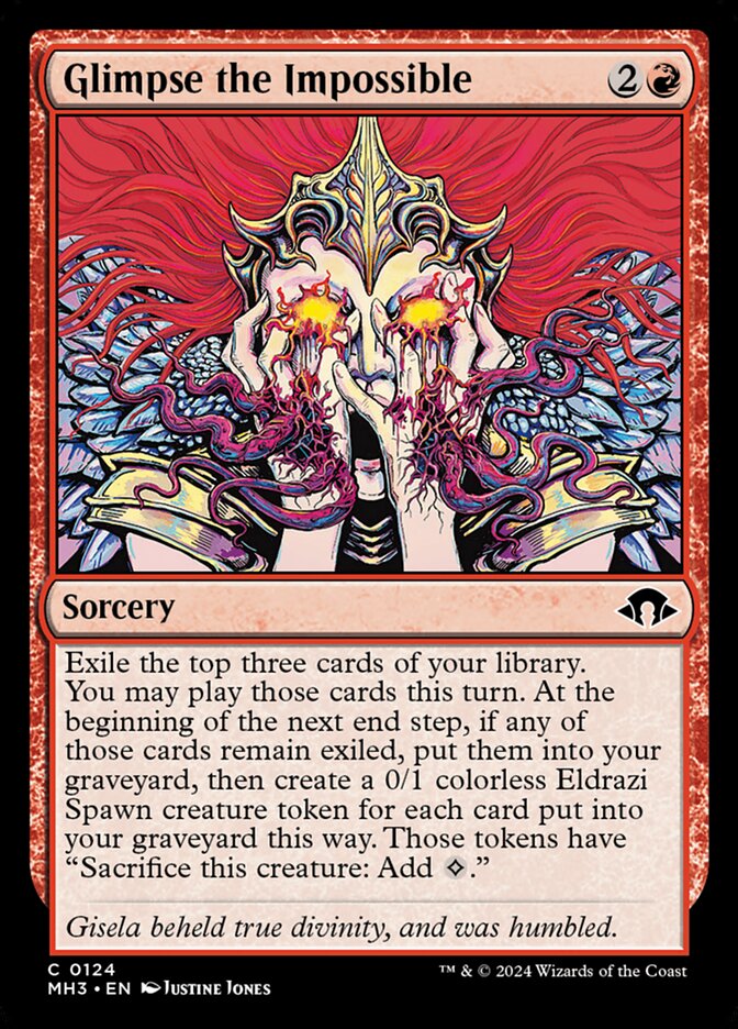 Glimpse the Impossible 124 (Modern Horizons 3)  - Foil | Good Games Adelaide SA