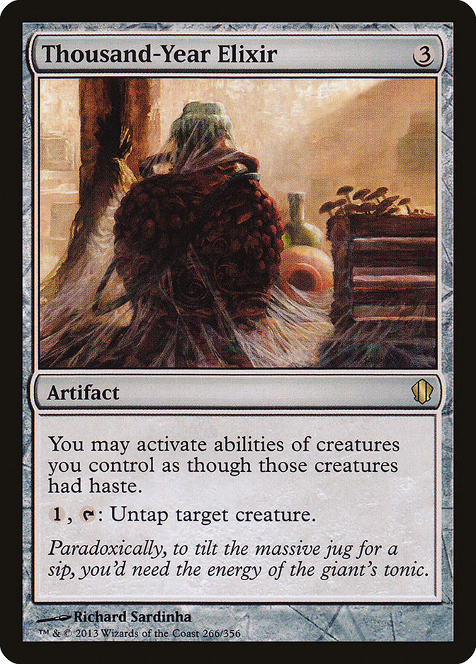 Thousand-Year Elixir 266 (Commander 2013)  | Good Games Adelaide SA