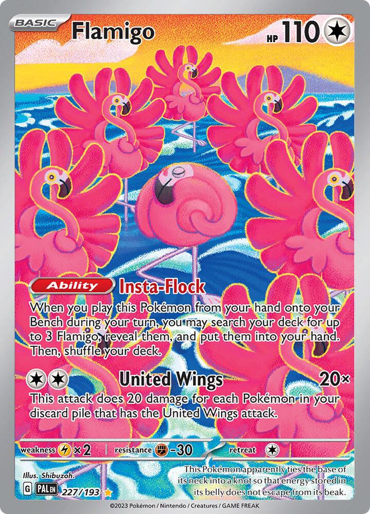 Flamigo 227/193 (SV02: Paldea Evolved)  - Holofoil | Good Games Adelaide SA