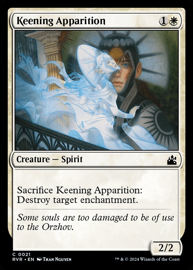 Keening Apparition 21 (Ravnica Remastered)  - Foil | Good Games Adelaide SA