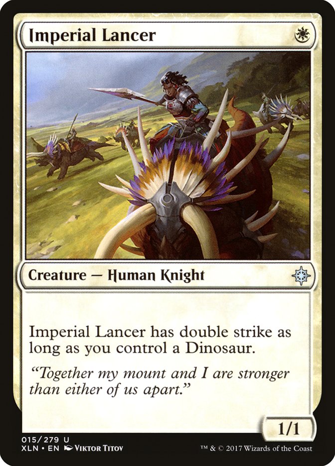 Imperial Lancer 15 (Ixalan)  - Foil | Good Games Adelaide SA