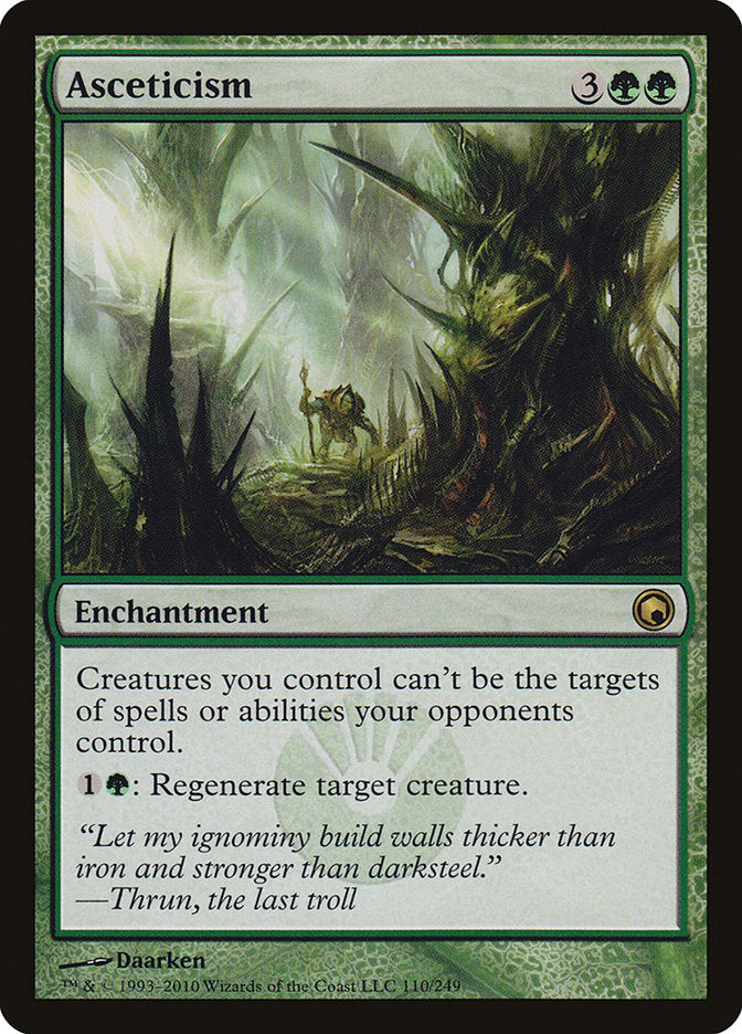 Asceticism 110 (Scars of Mirrodin)  | Good Games Adelaide SA