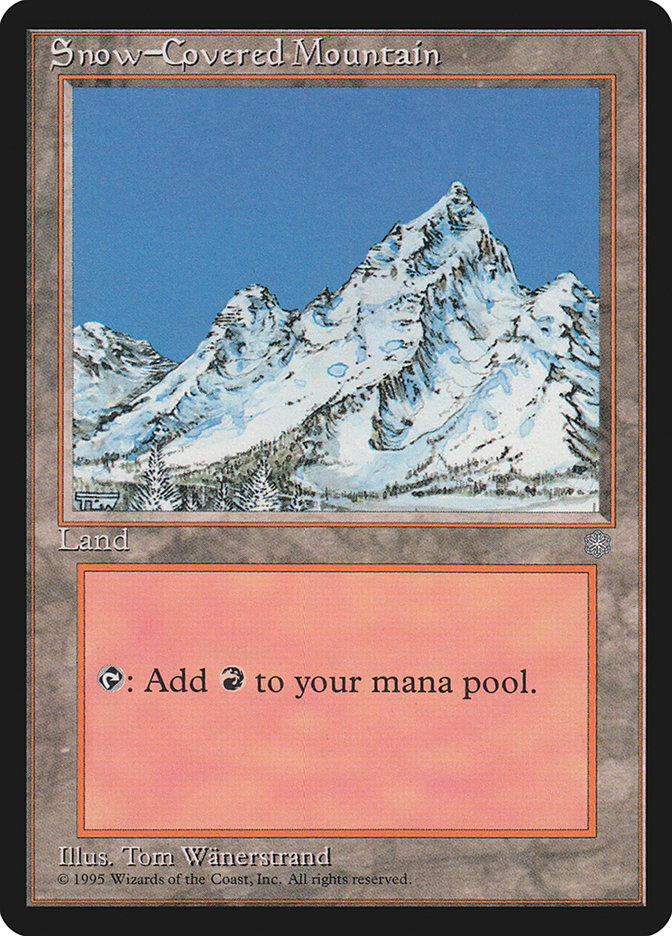 Snow-Covered Mountain 349 (Ice Age)  | Good Games Adelaide SA