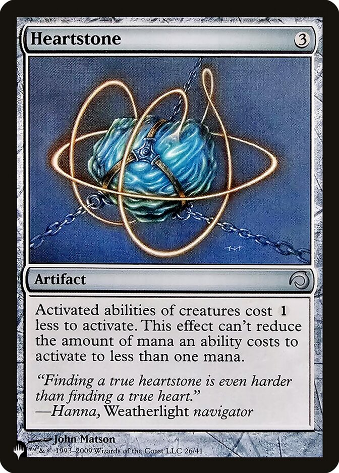 Heartstone 26/41 (The List Reprints)  | Good Games Adelaide SA