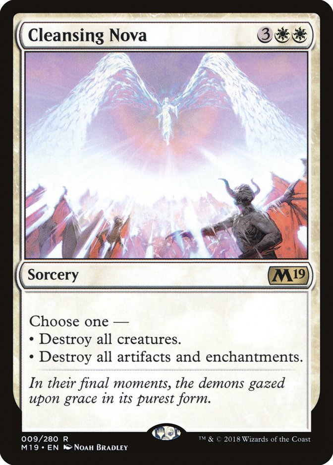 Cleansing Nova 9 (Core Set 2019)  | Good Games Adelaide SA