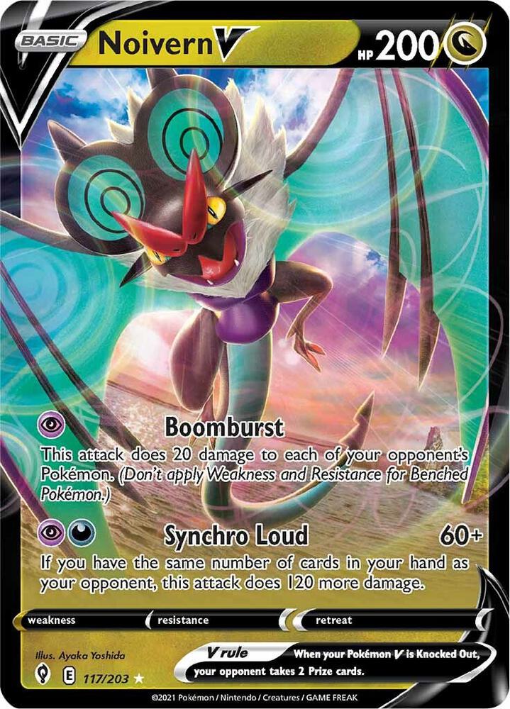 Noivern V 117/203 (SWSH07: Evolving Skies)  - Holofoil | Good Games Adelaide SA