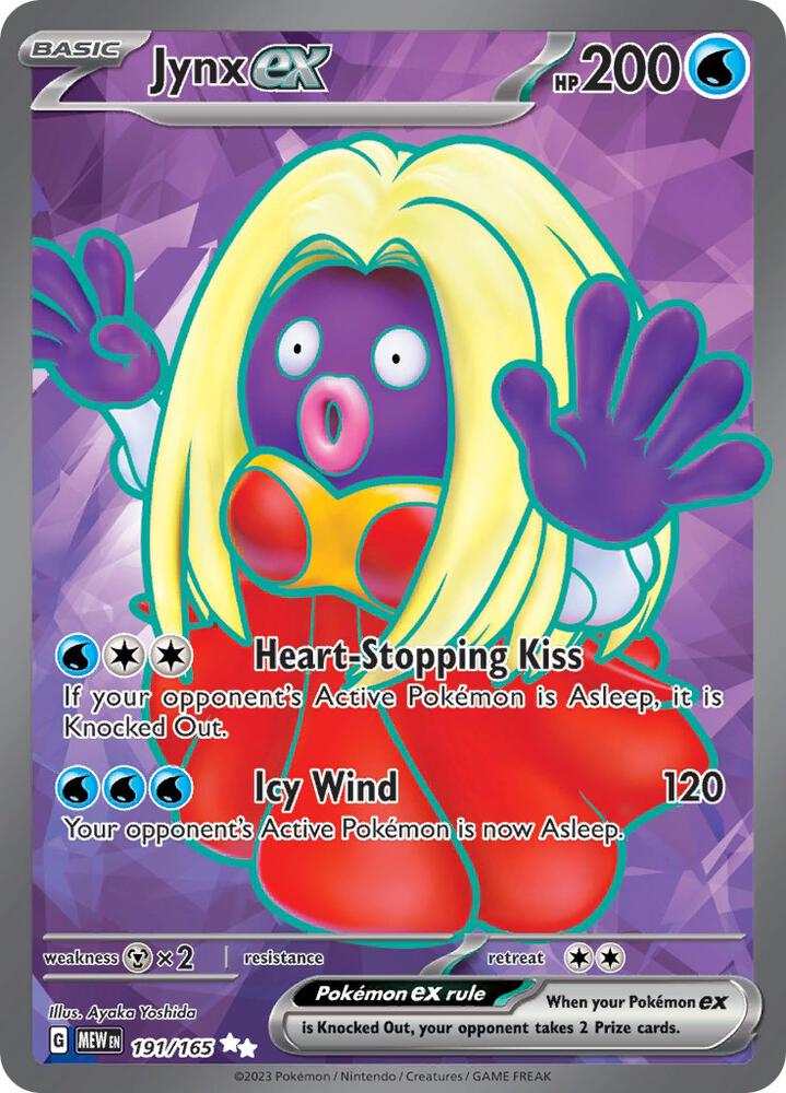 Jynx ex 191/165 (SV: Scarlet & Violet 151)  - Holofoil | Good Games Adelaide SA