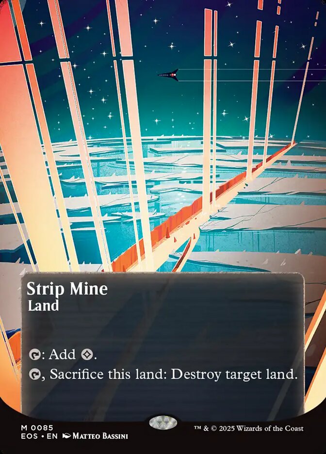 Strip Mine 85/0 (Edge of Eternities: Stellar Sights)  - Borderless | Good Games Adelaide SA