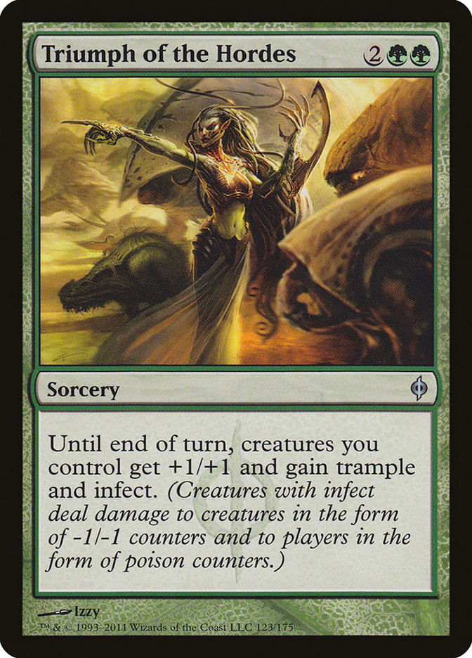 Triumph of the Hordes 123 (New Phyrexia)  - Foil | Good Games Adelaide SA