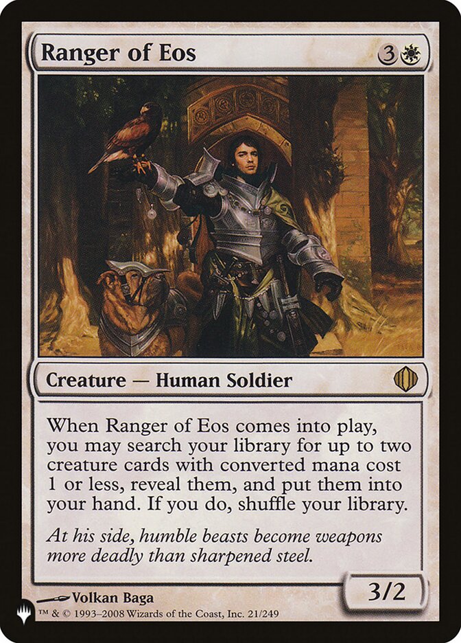 Ranger of Eos 21/249 (The List Reprints)  | Good Games Adelaide SA