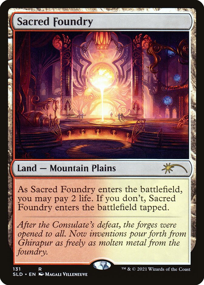 Sacred Foundry 131 (Secret Lair Drop Series)  | Good Games Adelaide SA