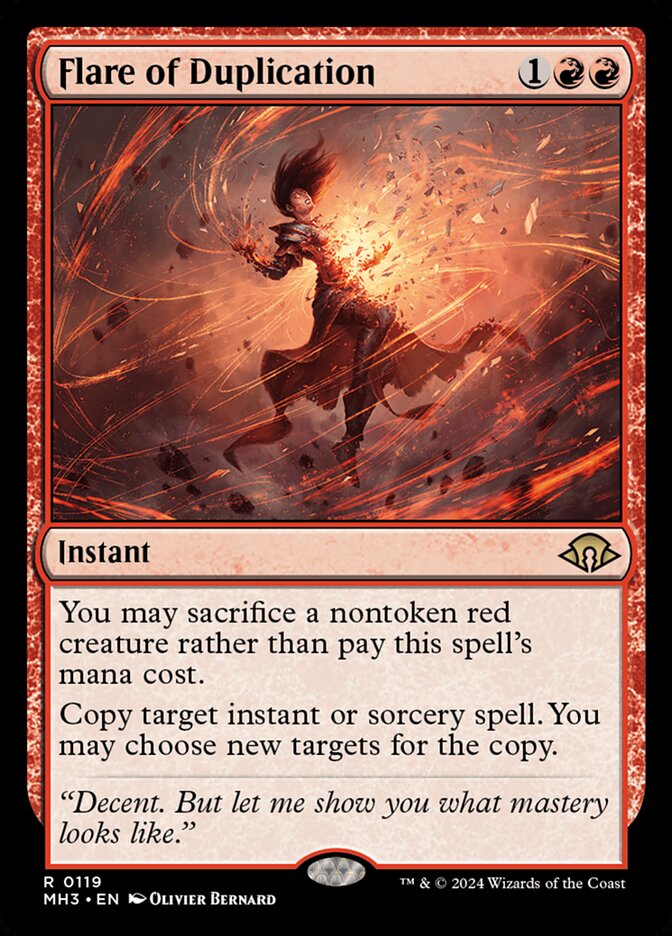 Flare of Duplication 119 (Modern Horizons 3)  | Good Games Adelaide SA