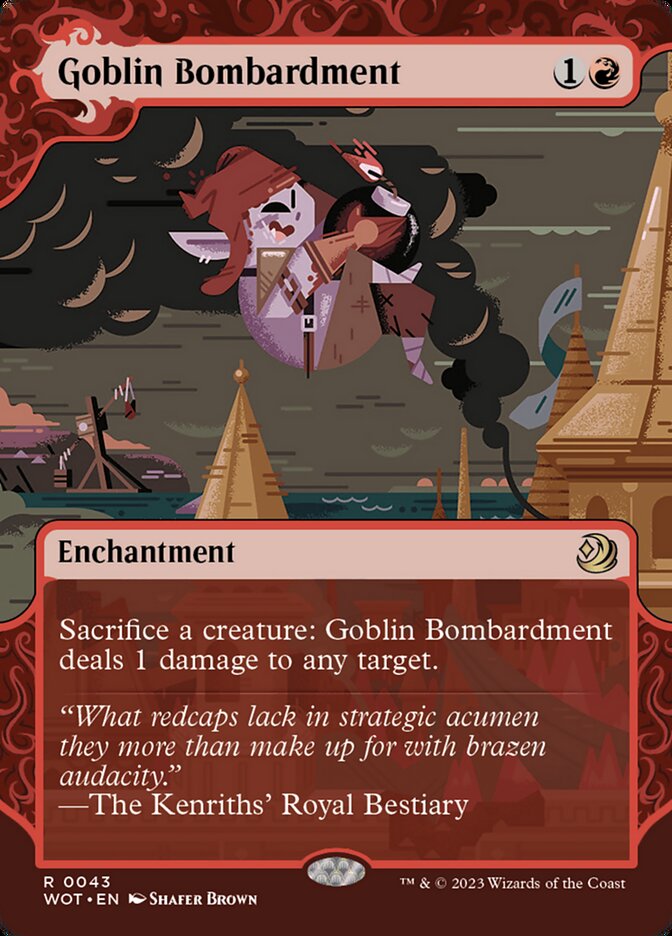 Goblin Bombardment 43 (Wilds of Eldraine: Enchanting Tales)  | Good Games Adelaide SA