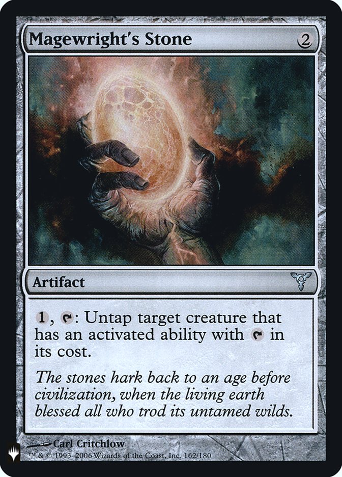 Magewright's Stone 162 (The List Reprints)  - Foil | Good Games Adelaide SA