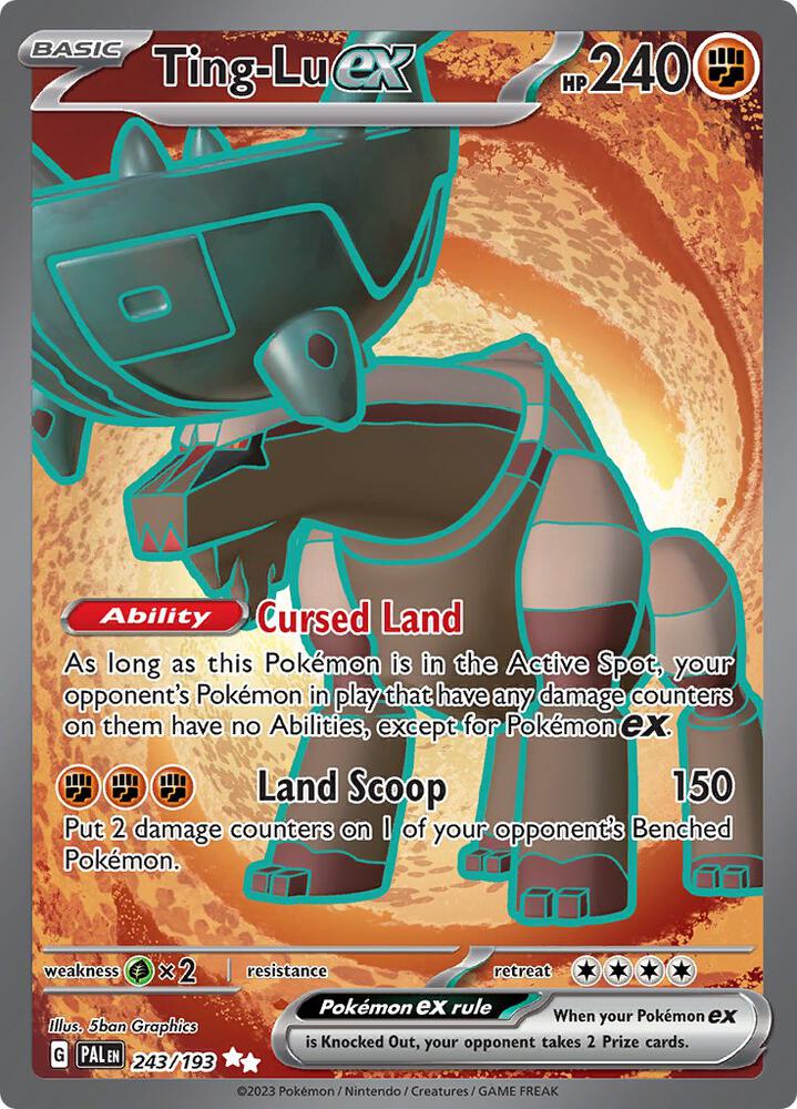 Ting-Lu ex 243/193 (SV02: Paldea Evolved)  - Holofoil | Good Games Adelaide SA