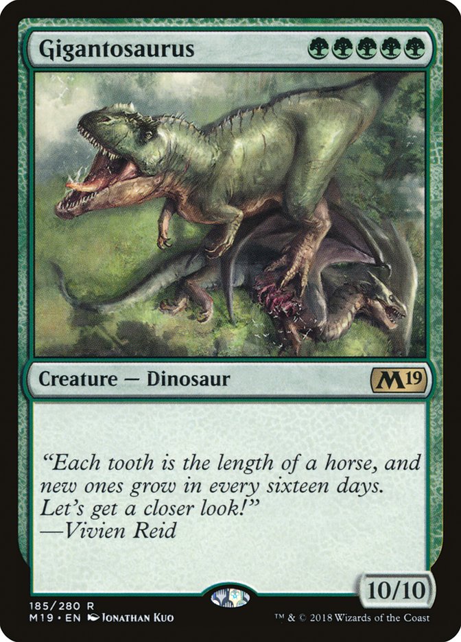 Gigantosaurus 185 (Core Set 2019)  | Good Games Adelaide SA
