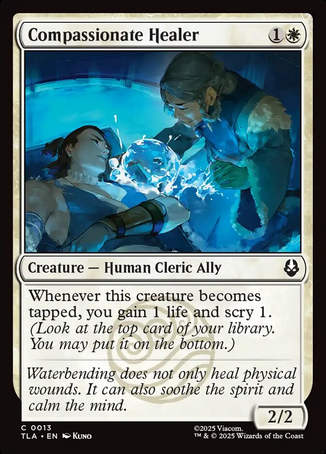 Compassionate Healer 13 (Avatar: The Last Airbender)  - Foil | Good Games Adelaide SA