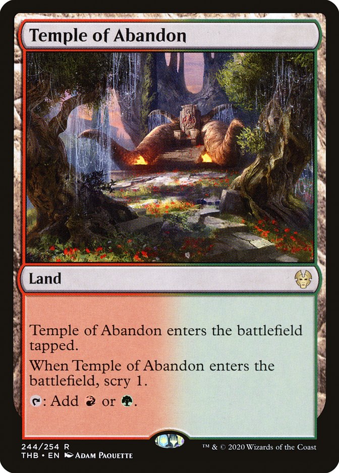 Temple of Abandon 244 (Theros Beyond Death)  | Good Games Adelaide SA