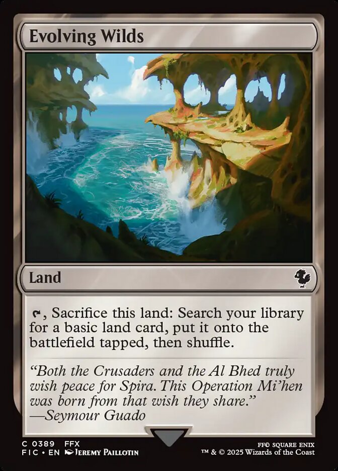 Evolving Wilds 389 (Commander: FINAL FANTASY)  | Good Games Adelaide SA