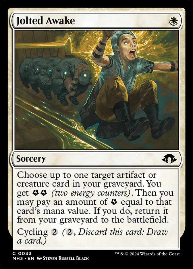 Jolted Awake 33 (Modern Horizons 3)  - Foil | Good Games Adelaide SA