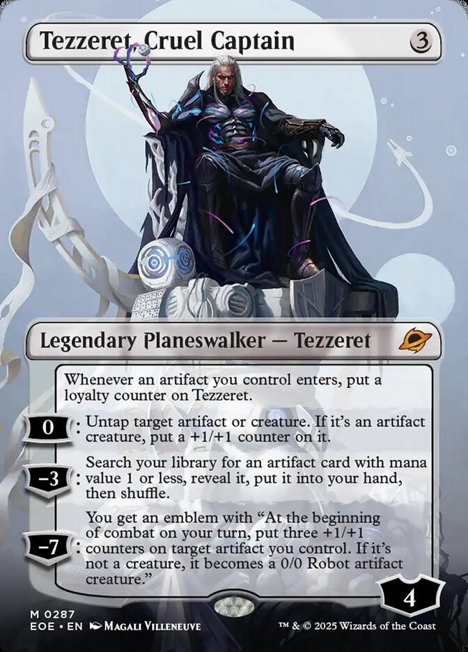 Tezzeret, Cruel Captain 287 (Edge of Eternities)  | Good Games Adelaide SA