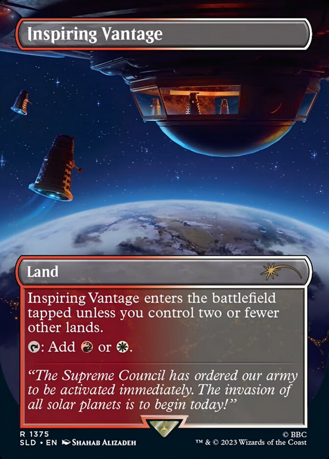 Inspiring Vantage 1375 (Secret Lair Drop Series)  - Foil | Good Games Adelaide SA
