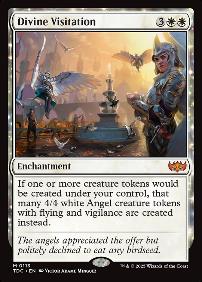 Divine Visitation 113 (Commander: Tarkir: Dragonstorm)  | Good Games Adelaide SA